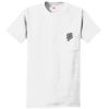 Authentic 100% Cotton T Shirt with Pocket Thumbnail